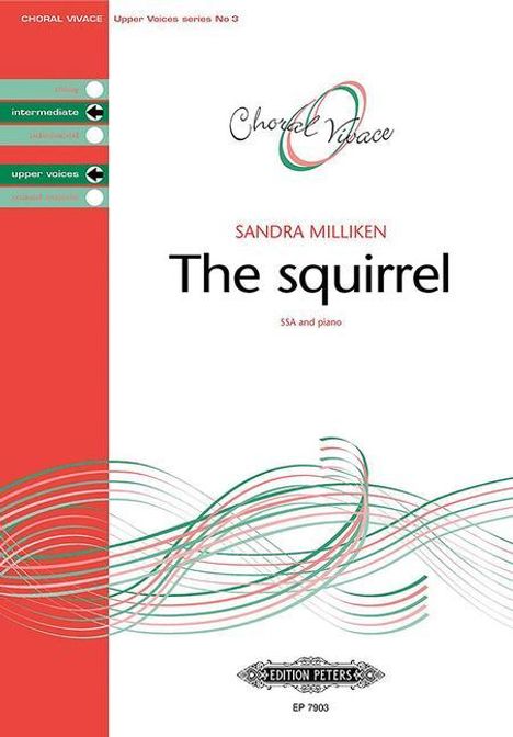 The Squirrel for Ssa and Piano, Buch