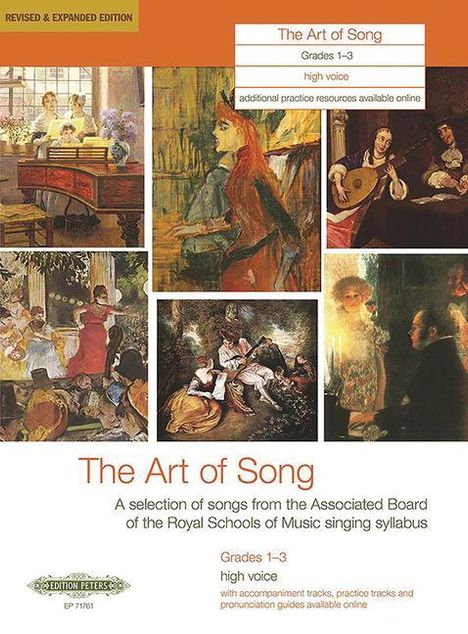The Art of Song, Grades 1-3 (High Voice), Buch