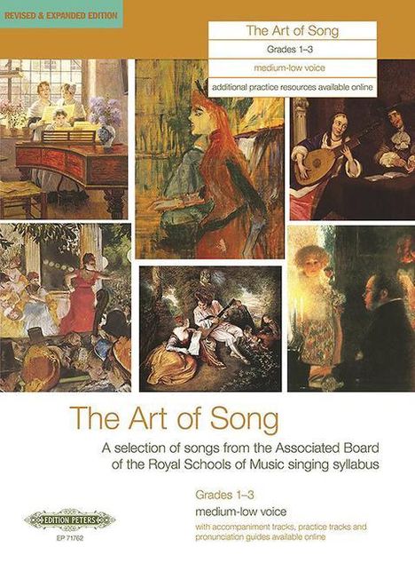 The Art of Song, Grades 1-3 (Medium/Low Voice), Buch