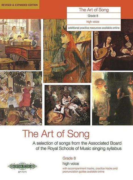 The Art of Song, Grade 8 (High Voice), Buch