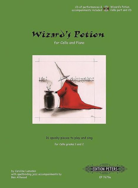 Wizards Potion For Cello -- 16, Buch