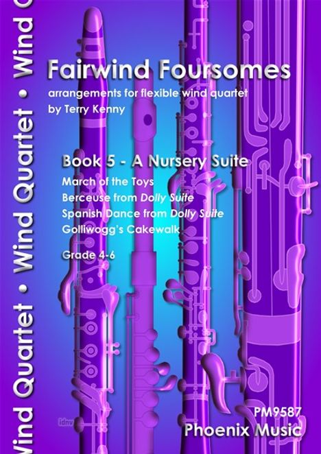 Gabriel Faure: Fairwind Foursomes / Band 5, Noten