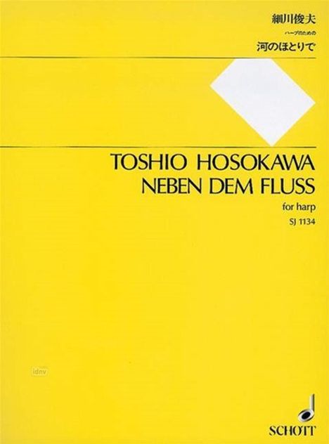 Toshio Hosokawa: Neben dem Fluss, Noten