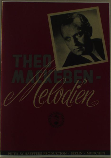 Mack., Theo /Bea:Tur:Theo Mackeben-Melodien /K, Noten