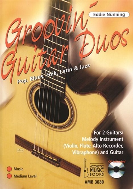 Eddie Nünning: Groovin' Guitar Duos, Noten