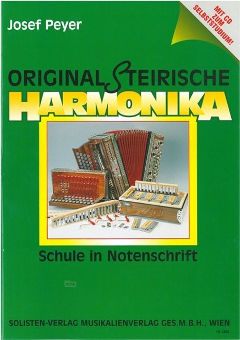 Original Steirische Harmonika, Noten