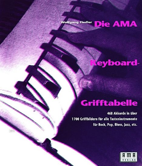 Wolfgang Fiedler: Die AMA-Keyboard-Grifftabelle (1994), Noten