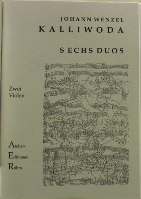 Johann Baptist Wenzel Kalliwoda: Kalliwoda, Johann We:6 Duos für 2 Violen /2 Vi, Noten