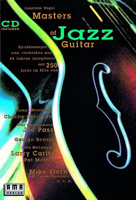 Joachim Vogel: Masters Of Jazz Guitar (1993), Noten