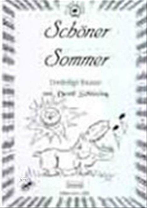 David Schliesing: Schöner Sommer, Noten