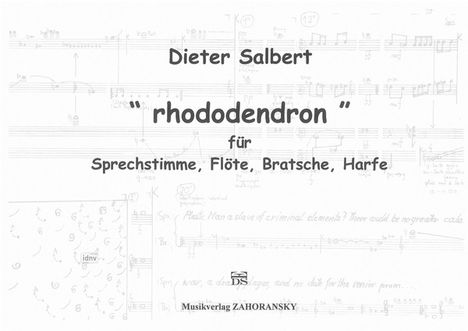 Dieter Salbert: rhododendron, Noten