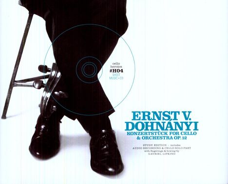 Ernst von Dohnanyi (1877-1960): Konzertstück für Cello &amp; Orchester op.12 (CD + Noten), CD