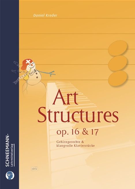 Daniel Kreder: Art structures op. 16 &amp; 17, Noten