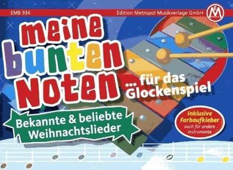 Claudia Saxinger: Meine bunten Noten für das Glockenspiel, Buch
