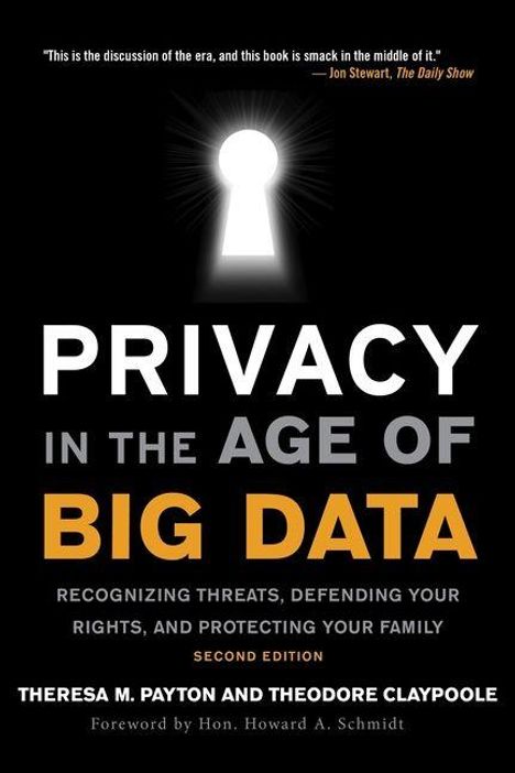 „Privacy in the Age of Big Data“, Autoren: Theresa M. Payton und Theodore Claypoole. Schlüssel als Logo.