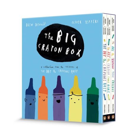 Drew Daywalt: The Big Crayon Box, Diverse