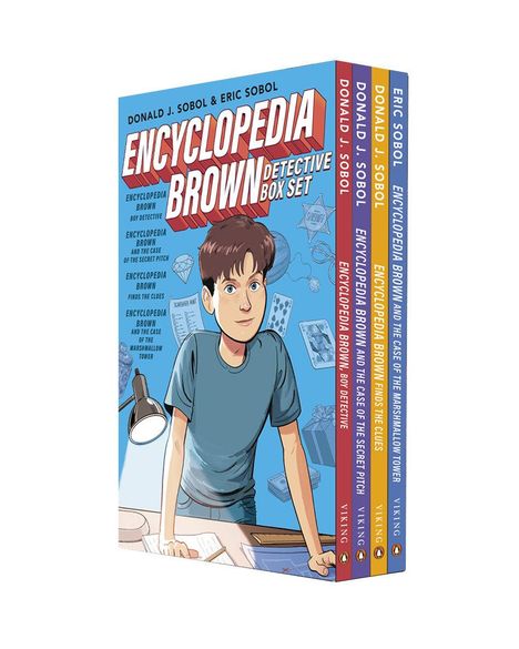 Donald J Sobol: Encyclopedia Brown Detective Box Set (4-Book Box Set), Diverse