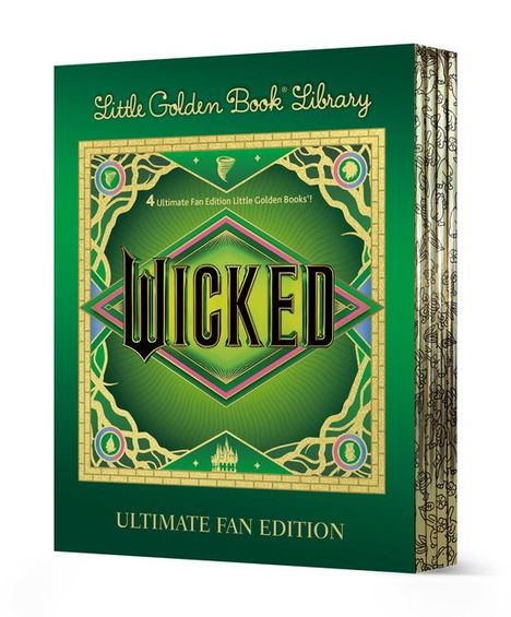 Mary Man-Kong: Wicked Little Golden Book Boxed Set: Ultimate Fan Edition (Universal Pictures Wicked), Diverse