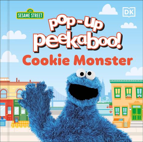 Dk: Pop-Up Peekaboo! Sesame Street Cookie Monster, Buch