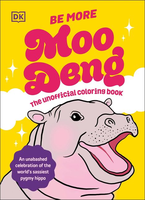 Dk: Be More Moo Deng the Unofficial Coloring Book, Buch