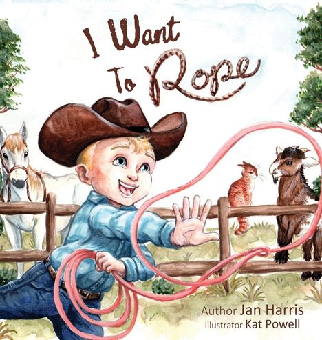 Jan Harris: I Want To Rope, Buch