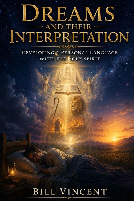 „Dreams and Their Interpretation: Developing a Personal Language with the Holy Spirit“ zeigt einen Mann, der träumt.