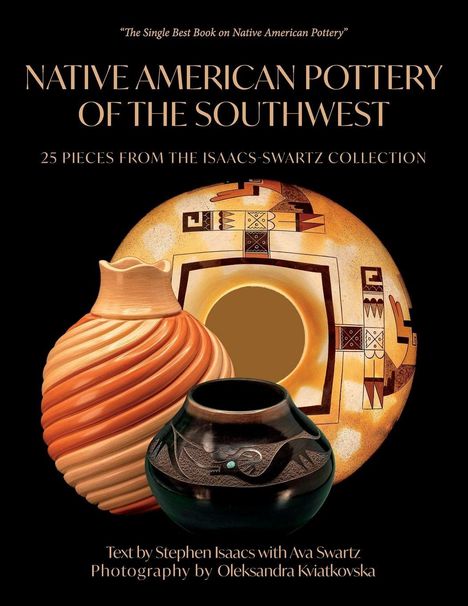 "Native American Pottery of the Southwest: 25 Pieces from the Isaacs-Swartz Collection." Drei kunstvolle Töpferwaren.