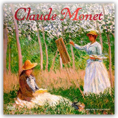 Browntrout Publishers: Claude Monet 2026 - 16-Monatskalender, Kalender