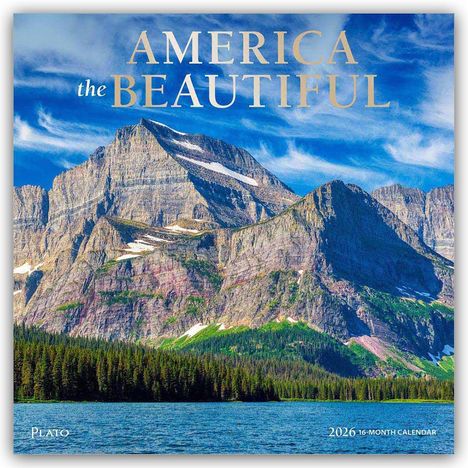 Browntrout Publishers: American the Beautiful - Schönes Amerika 2026 - 16-Monatskalender, Kalender