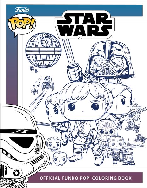 Star Wars: The Official Funko Pop! Coloring Book, Buch