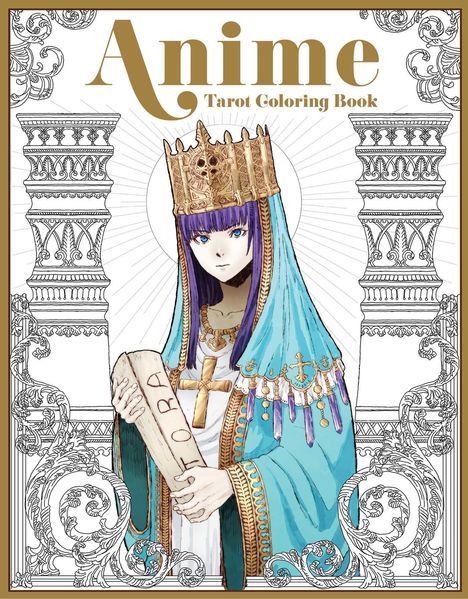 Ann McCalla: The Anime Tarot Coloring Book, Buch