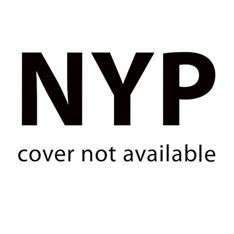 "NYP, cover not available" steht in schwarzen Großbuchstaben auf weißem Hintergrund. Simples, klares Design.