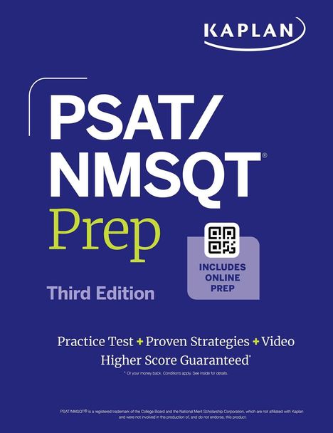 "PSAT/NMSQT Prep, Third Edition. INCLUDES ONLINE PREP. Practice Test, Proven Strategies, Video. Höherer Score garantiert."