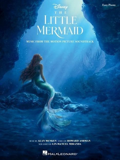 The Little Mermaid - Music from the 2023 Motion Picture Soundtrack Easy Piano Souvenir Songbook, Buch