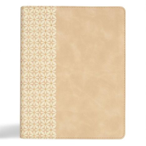 Csb Bibles By Holman: CSB Notetaking Bible, Expanded Reference Edition, Cream Suedesoft Leathertouch, Buch