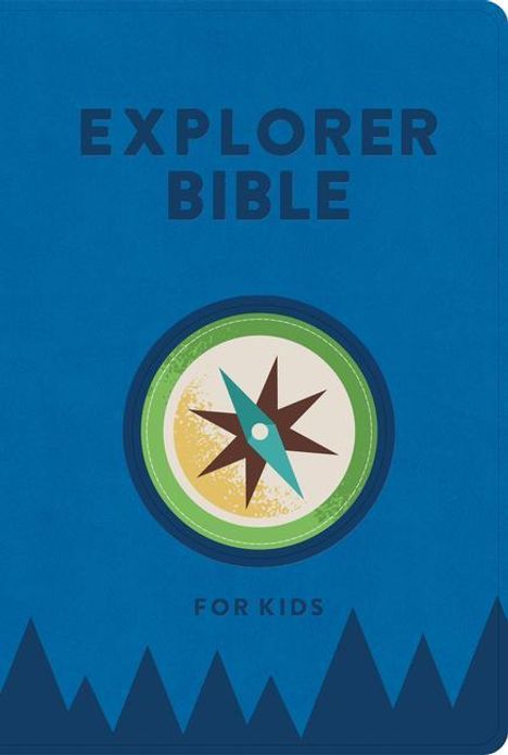 Holman Bible Publishers: KJV Explorer Bible for Kids, Royal Blue Leathertouch, Indexed: Placing God's Word in the Middle of God's World, Buch