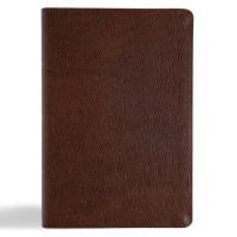 Csb Bibles By Holman: CSB Oswald Chambers Bible, Brown Bonded Leather, Buch