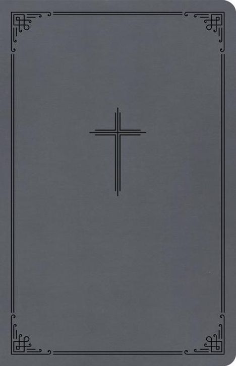 Csb Bibles By Holman: CSB Thinline Bible, Value Edition, Charcoal Leathertouch, Buch