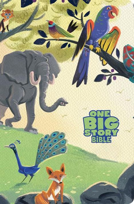 Csb Bibles By Holman: CSB One Big Story Bible, Creation Leathertouch, Buch