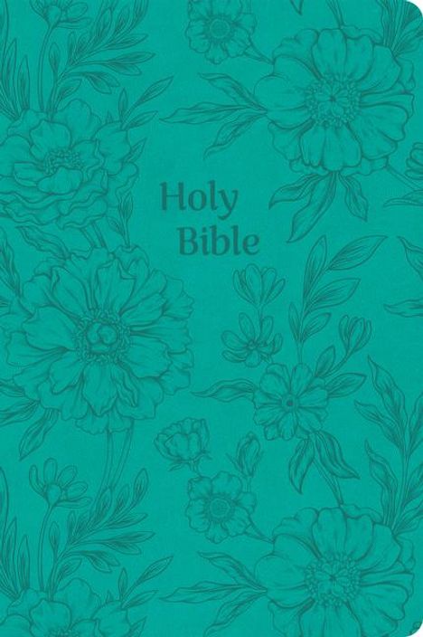Holman Bible Publishers: NASB Large Print Thinline Bible, Value Edition, Teal Leathertouch, Buch