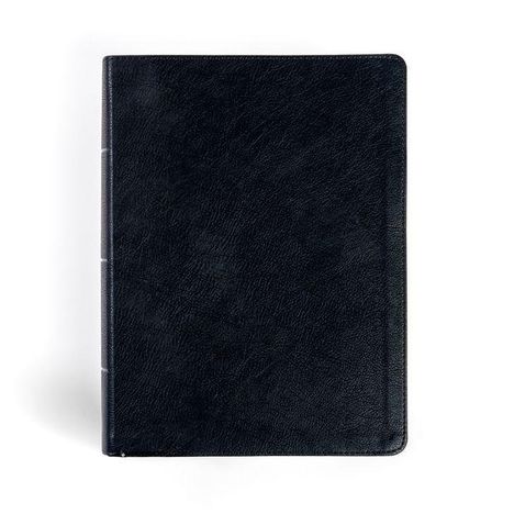 Csb Bibles By Holman: CSB Study Bible, Large Print, Digital Study Edition, Black Leathertouch, Buch
