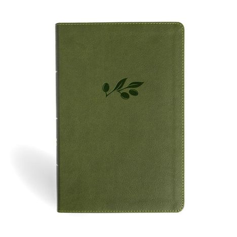 Holman Bible Publishers: NASB Personal Size Giant Print Bible, Olive Leathertouch, Buch
