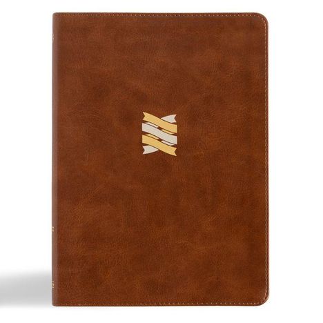 Csb Bibles By Holman: CSB Connecting Scripture New Testament, Brown Leathertouch, Buch