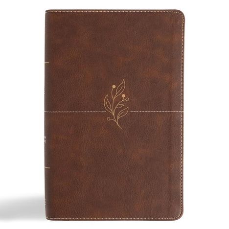 Csb Bibles By Holman: CSB Single-Column Personal Size Bible, Digital Study Edition, Brown Leathertouch, Buch