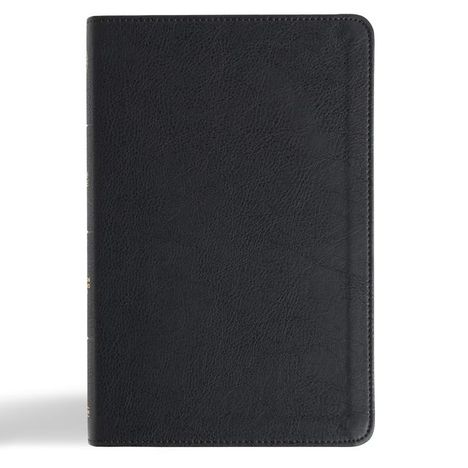 Csb Bibles By Holman: CSB Thinline Bible, Anglicised Edition, Black Leathertouch, Buch