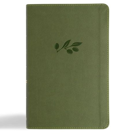 Csb Bibles By Holman: CSB Thinline Bible, Anglicised Edition, Olive Leathertouch, Buch