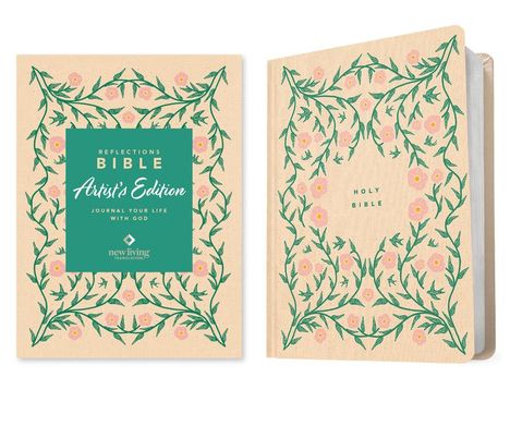 New Living Translation: NLT Reflections Bible, Artist's Edition (Hardcover Cloth), Buch