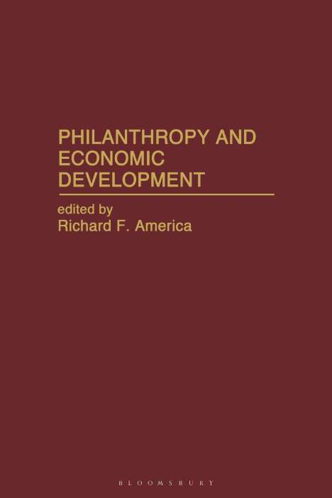Philanthropy and Economic Development, Buch
