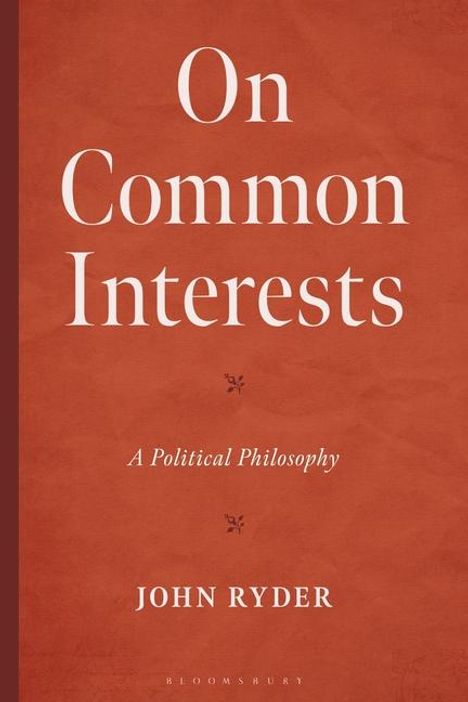 John Ryder: On Common Interests, Buch