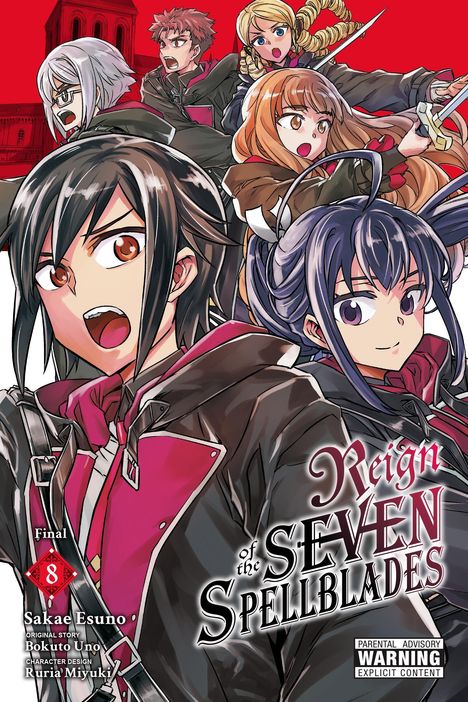 Andrew Cunningham: Reign of the Seven Spellblades, Vol. 8 (manga), Buch